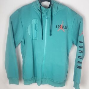 Jordan Men's Teal Hoodie Jacket & Pants